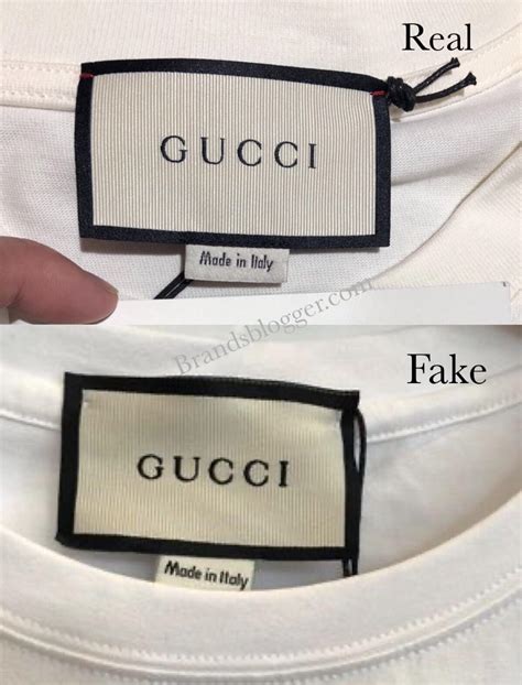 vintage gucci replica tee|gucci shirt spotting.